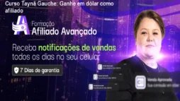 Curso Taynã Gauche: Ganhe em dólar como afiliado