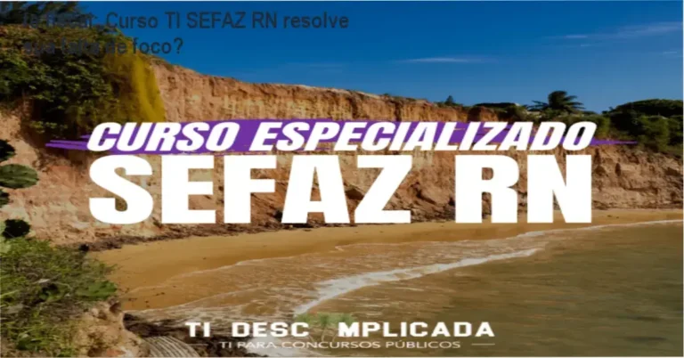Curso TI Descomplicada SEFAZ RN por fe.fiscal – bastidores do curso