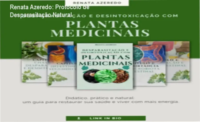 Desparasitação e Desintoxicação com Plantas Medicinais Renata Azeredo bastidores e visão interna do e-book
