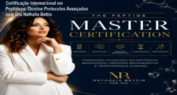 Certificação Internacional em Peptídeos: Domine Protocolos Avançados com Dra Nathalia Bettio