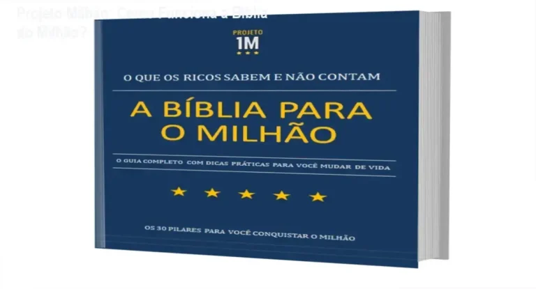 E-Book A Bíblia para o Milhão Projeto Milhão bastidores e visão interna do conteúdo