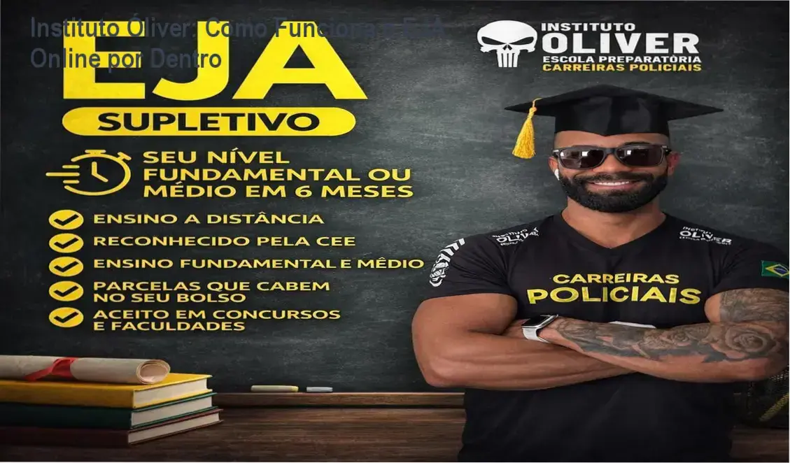 EJA Online Instituto Óliver bastidores e funcionamento interno da plataforma