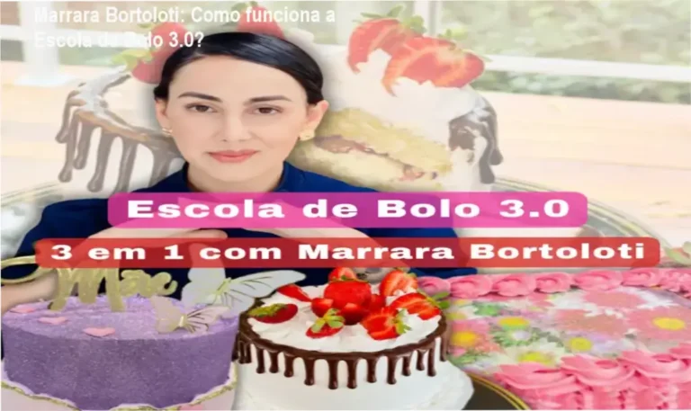 Escola de Bolo 3.0 Marrara Bortoloti bastidores e funcionamento interno