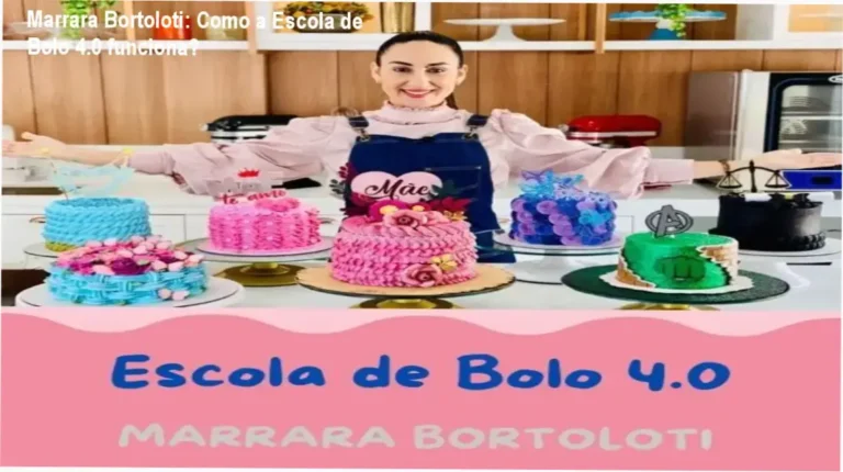 Escola de Bolo 4.0 Marrara Bortoloti bastidores e funcionamento interno do curso