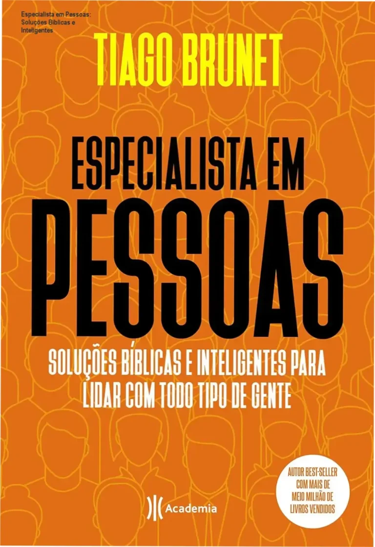 Ebook de Tiago Brunet sobre soluções bíblicas para lidar com diferentes tipos de pessoas