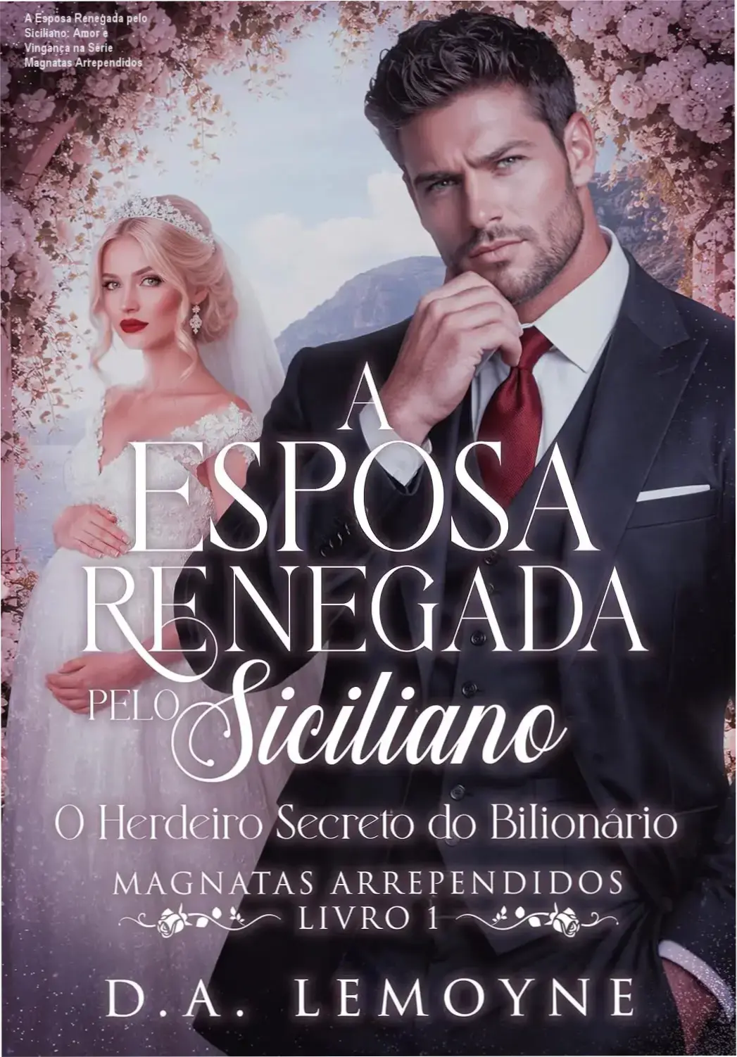 Capa do ebook A Esposa Renegada pelo Siciliano: Romance entre bilionário siciliano e babá brasileira.