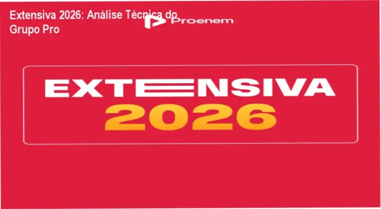 Extensiva 2026 do Grupo Pro: Bastidores e Funcionamento Interno