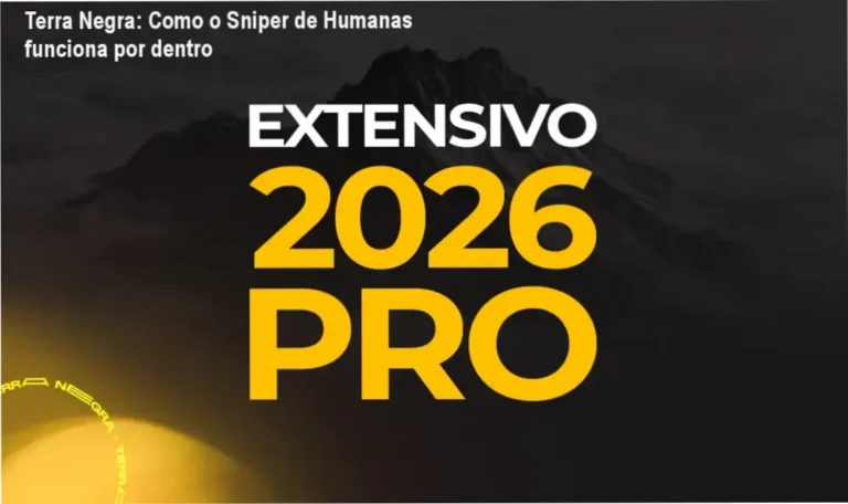 Extensivo PRO Terra Negra Monte Olimpo bastidores funcionamento visão interna