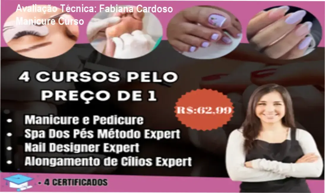 Kit de materiais de manicure e artes de unhas decoradas sobre mesa de trabalho