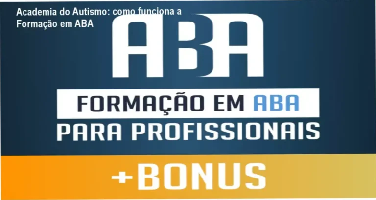 Formação em ABA Academia do Autismo bastidores e funcionamento interno do modelo MAAIS
