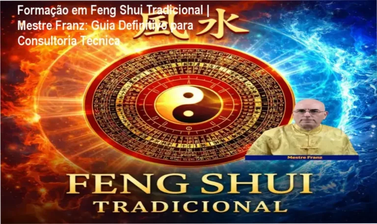 Carga horária de 6 a 12 meses com certificação profissional em Feng Shui Clássico, IDEAL para arquitetos e consultores