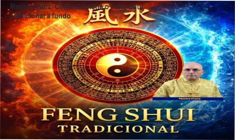 Formação em Feng Shui Tradicional Mestre Franz bastidores e visão interna do método clássico
