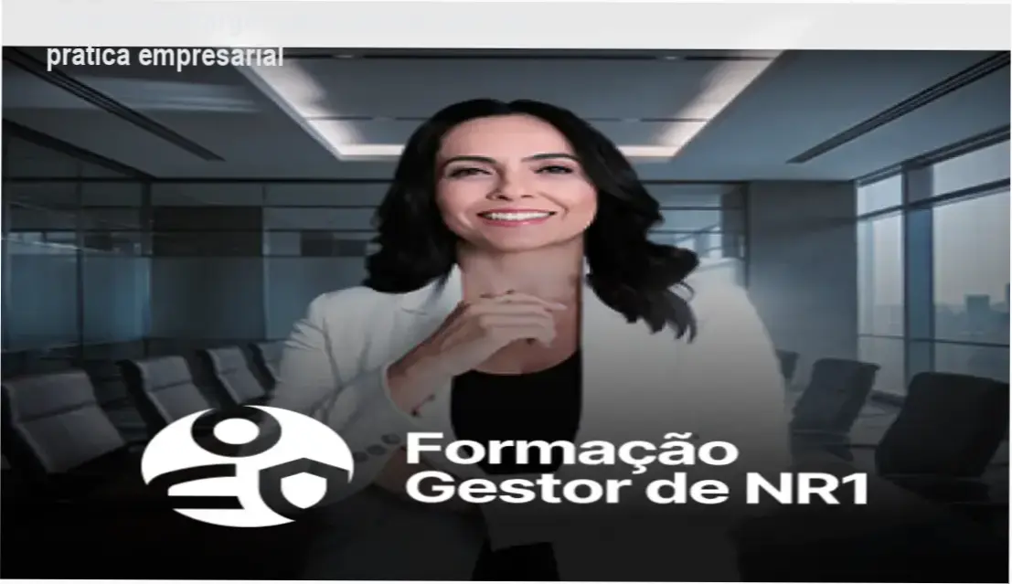 Formação Gestor de NR1 Izabella Camargo bastidores e funcionamento interno do curso