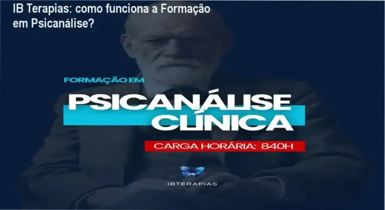 Formação em Psicanálise Clínica IB Terapias bastidores e funcionamento interno
