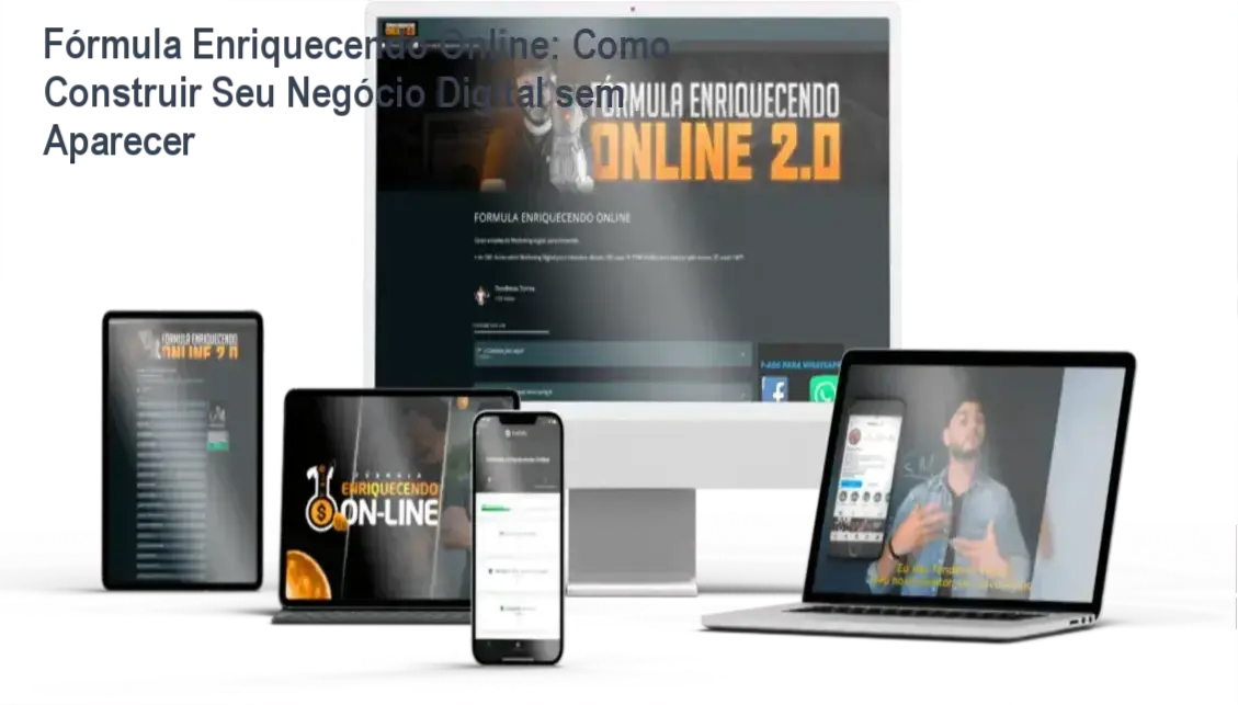 Fórmula Enriquecendo Online Tondimas Tôrres método T.O.M bastidores