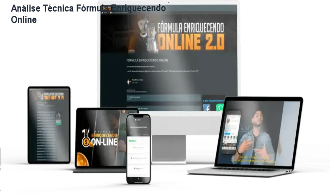 Fórmula Enriquecendo Online demonstrando o método T.O.M em ação com mentoria ao vivo