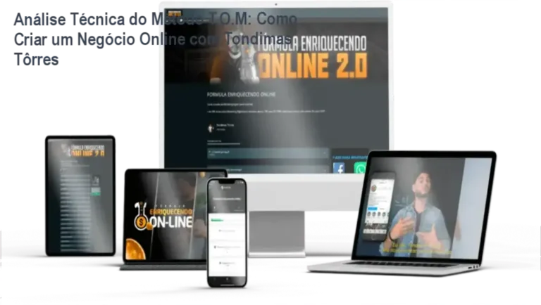 Fórmula Enriquecendo Online + Método T.O.M + bastidores do treinamento
