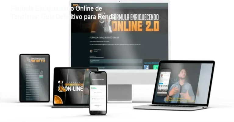 Fórmula Enriquecendo Online de Tondimas Tôrres: Bastidores e estratégias do Método T.O.M