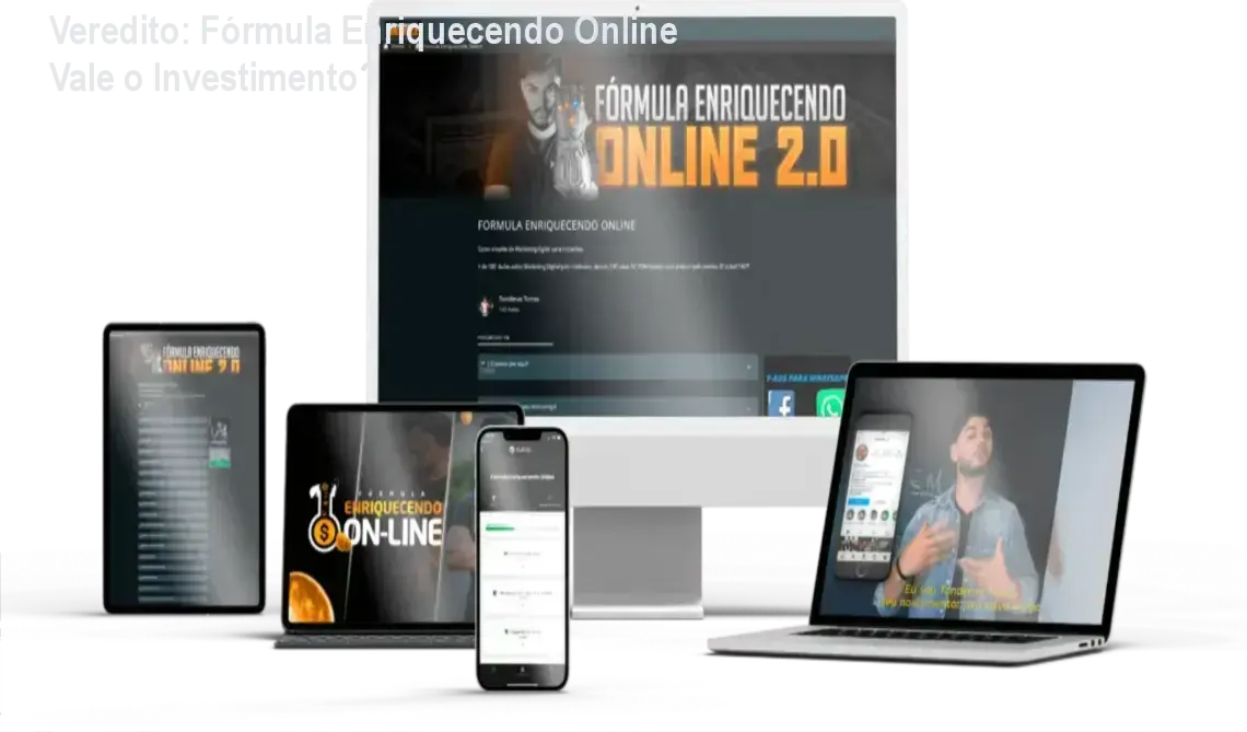 Fórmula Enriquecendo Online por Tondimas Tôrres: bastidores do método T.O.M e experiência exclusiva