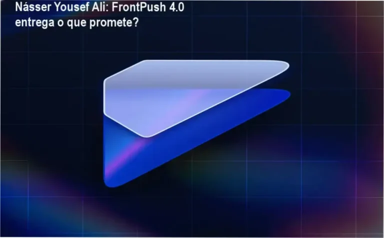 FrontPush 4.0 Násser Yousef Ali bastidores funcionamento visão interna