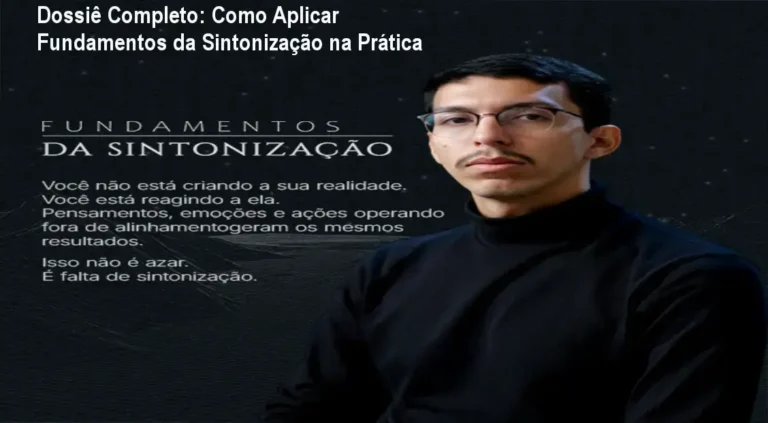Tela do curso Fundamentos da Sintonização mostrando módulo prático de 21 dias