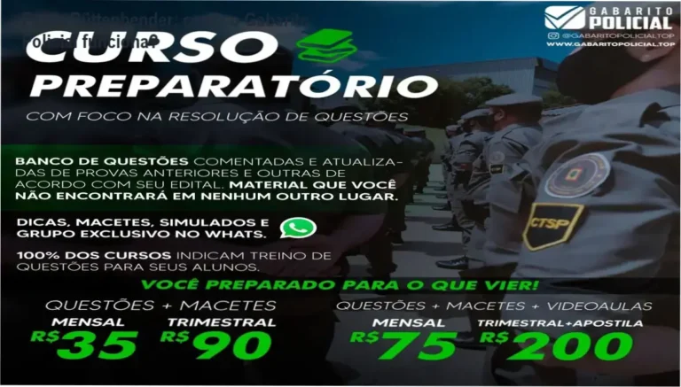 Gabarito Policial Paulo Büttenbender bastidores funcionamento visão interna