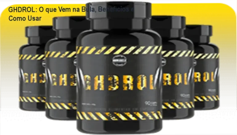 Homem usando suplemento GHDROL para aumentar massa muscular e performance
