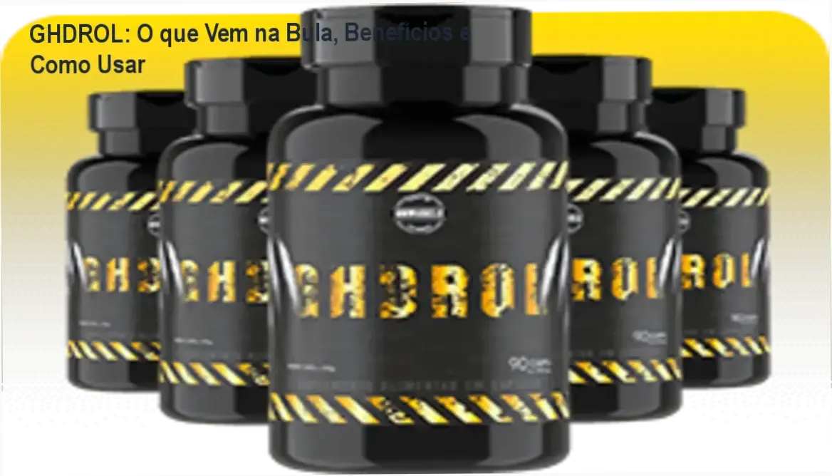 Homem usando suplemento GHDROL para aumentar massa muscular e performance