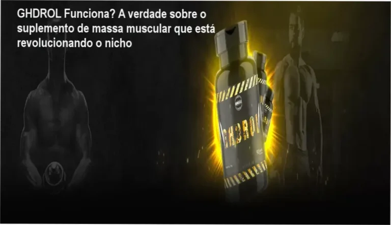Imagem representativa do GHDROL, destacar o aumento de massa muscular e performance física.