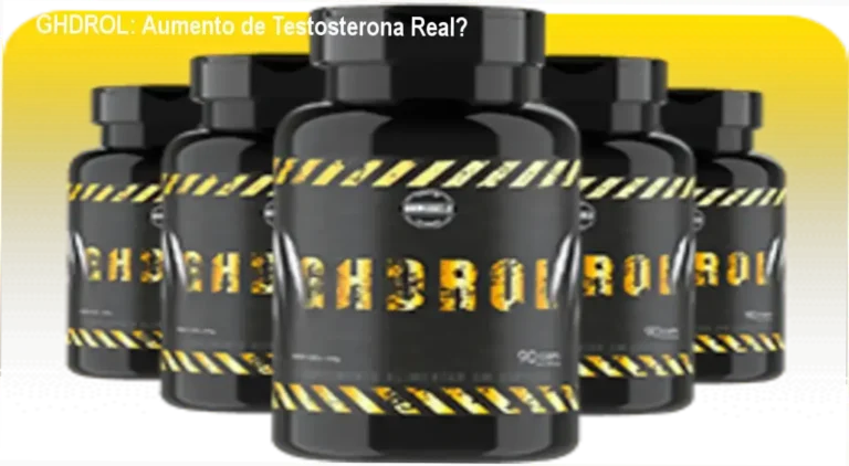 Frase descrevendo ganho muscular e autoestima com GHDROL, ideal para SEO de imagem