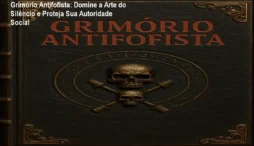 Grimório Antifofista: Domine a Arte do Silêncio e Proteja Sua Autoridade Social