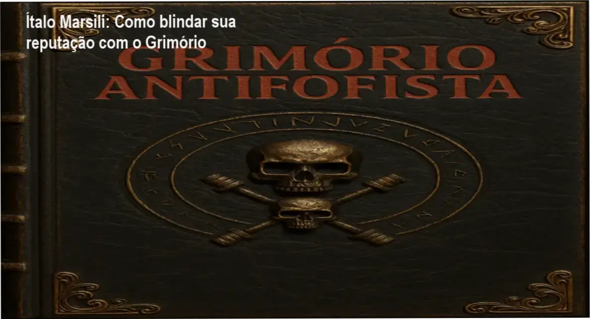 Grimório Antifofista Ítalo Marsili bastidores e funcionamento interno