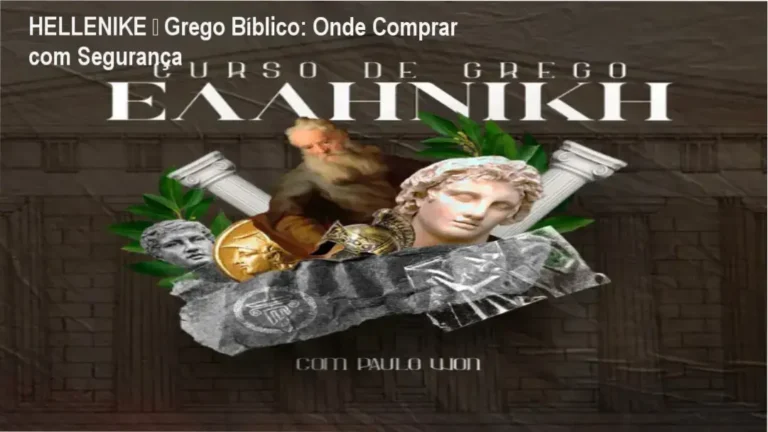 HELLENIKE | Grego Bíblico de Paulo Won + cupom desconto