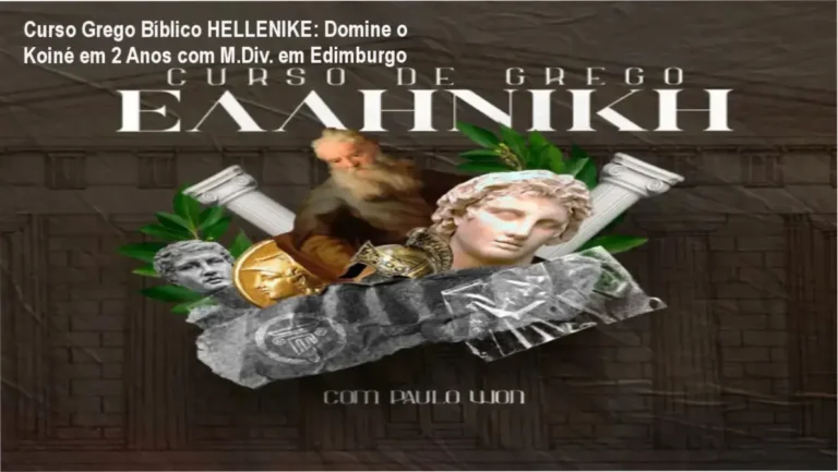 Curso HELLENIKE com bônus de crítica textual e garantia de reembolso 7 dias
