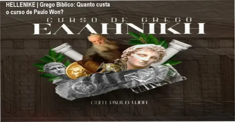 HELLENIKE | Grego Bíblico de Paulo Won – custo‑benefício e valor percebido
