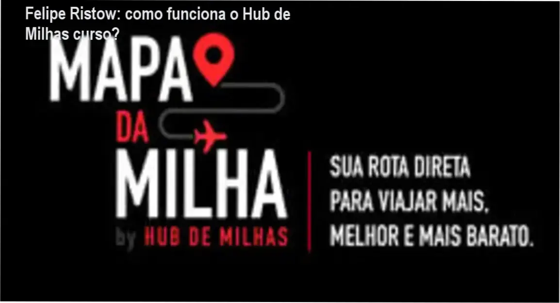 Hub de Milhas Felipe Ristow bastidores e funcionamento interno