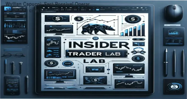 Mentoria Insider Trader Lab de Wyllian Capucci – bastidores de análise e sala de trading ao vivo