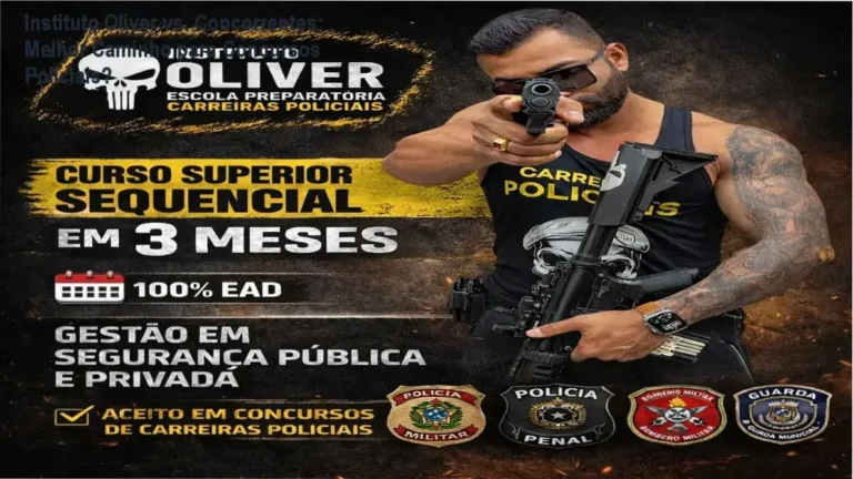 Comparativo do Curso Sequencial do Instituto Olívievos contra Tecnólogos e Graduações para concursos policiais