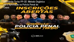 Intensivão Turbo PP-CE: Método Orgânico para Aprovação na Polícia Penal do Ceará