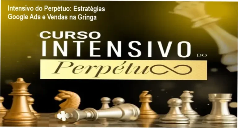 Captura de tela da página de vendas do Intensivo do Perpétuo com destaque para o benefício de 12 meses de mentoria e aciewólabo exclusivo
