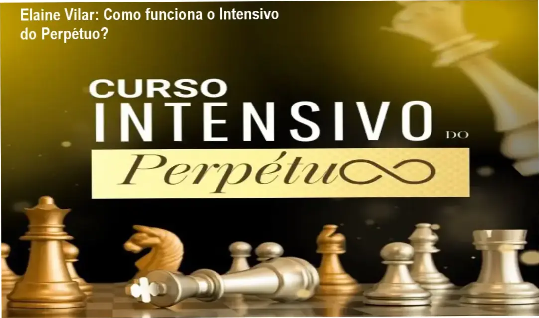 Intensivo do Perpétuo Elaine Vilar bastidores funcionamento visão interna