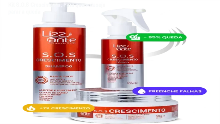 Kit S.O.S Crescimento – investimento acessível para tratamento capilar