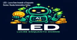 LED - Lucre Sem Investir e Enquanto Dorme: Renda Automática Online