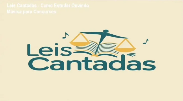 Plataforma Leis Cantadas: como músicas ajudam a memorizar leis e revisão auditiva para concursos