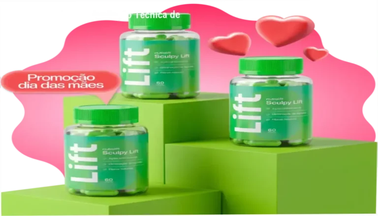 Frasco de Lift Detox Black ao lado de cápsulas, representando suplemento detox para emagrecimento feminino