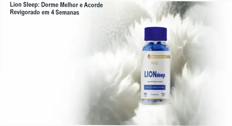 Lion Sleep – suplemento para adultos com rotina estressante que querem dormir melhor