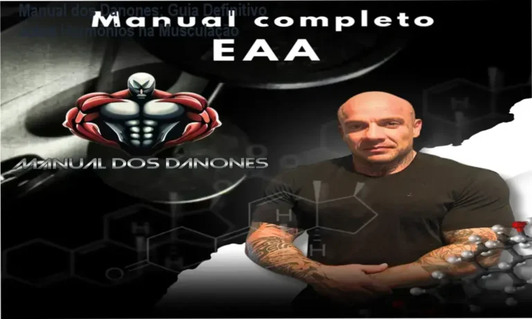 Imagem destacando comparação entre hormônios anabolizantes e efeitos praticos na musculacao, mostrando conteudo do manual