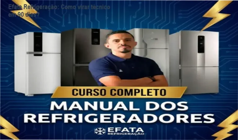 Manual dos Refrigeradores Efata Refrigeração bastidores e visão interna do treinamento
