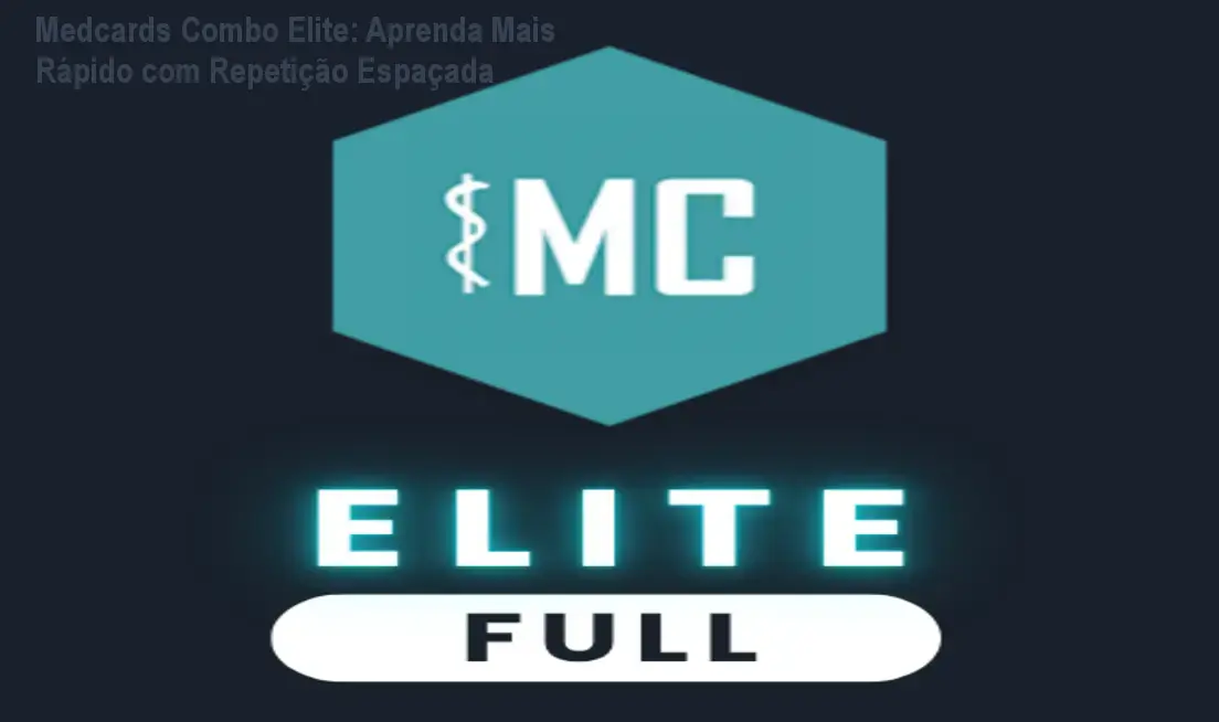 Medcards Combo Elite: Aprenda Mais Rápido com Repetição Espaçada