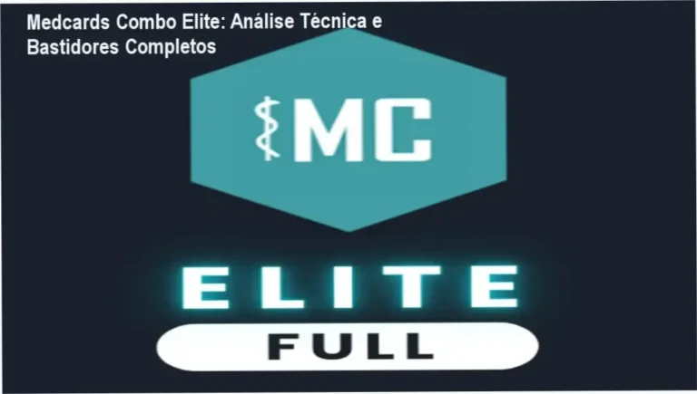 Medcards Combo Elite Equipe Medcards bastidores funcionamento visão interna